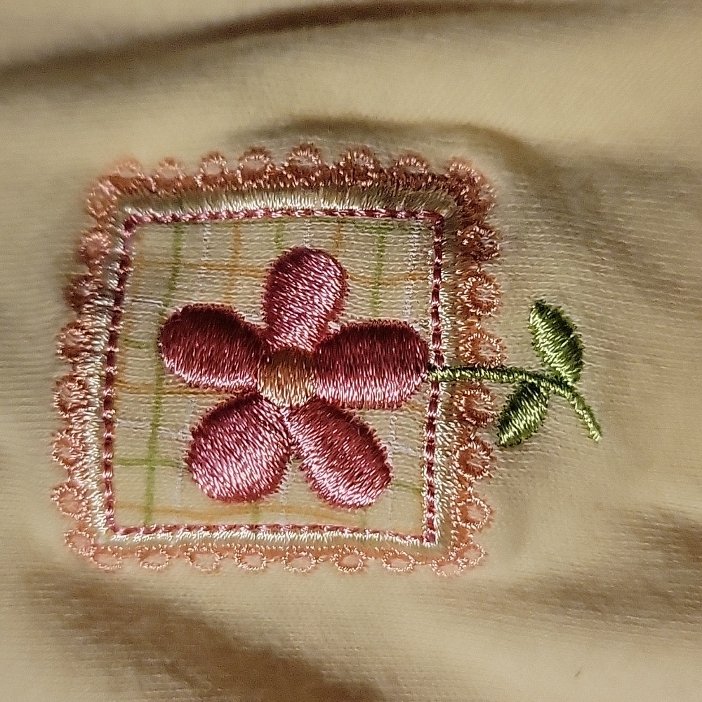Infant Baby Carter's Soft Spring Dress Yellows Flowers Bees Plaid Snaps - Picture 5 of 5